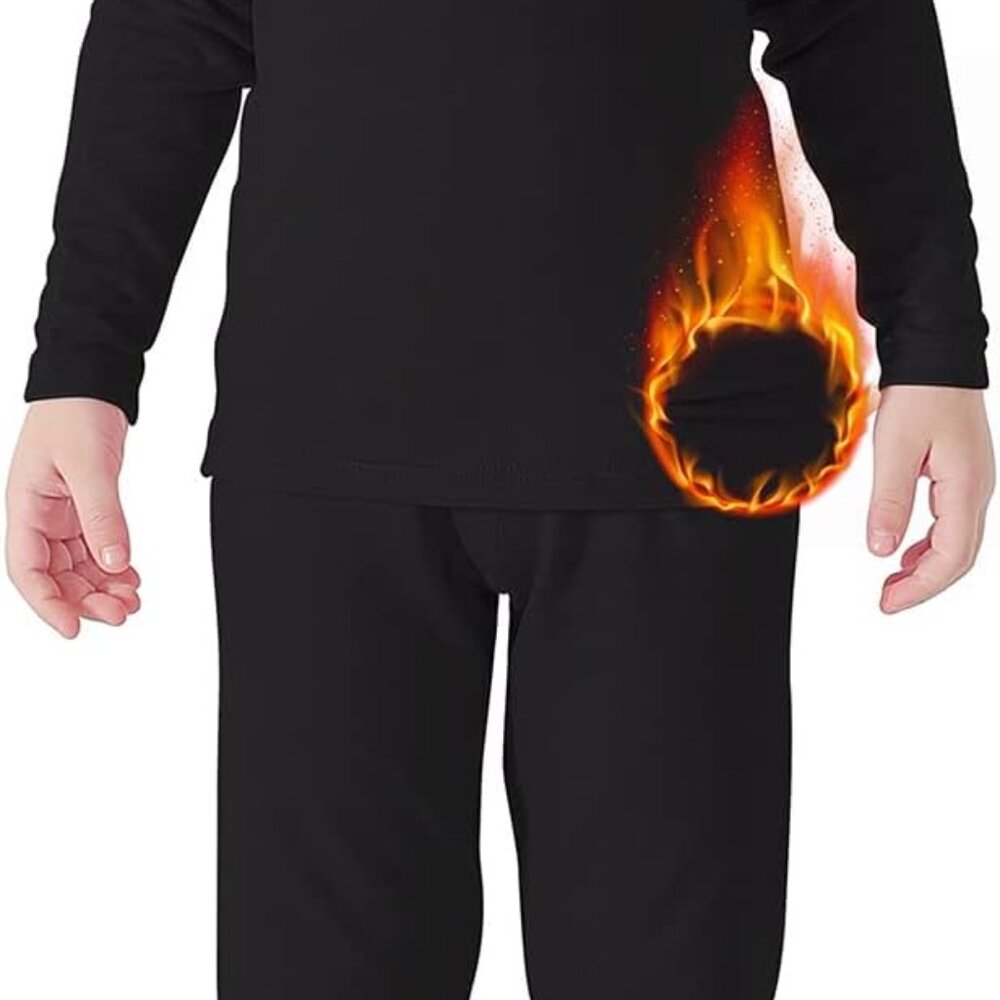 Sz S Thermal Underwear for Kids Toddler Long Johns Sets X0033ZI6WT